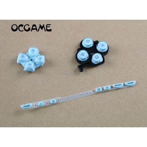 1set 9 colors 3 in 1 full set LR keypad button with home start cable for psp2000 psp 2000 console