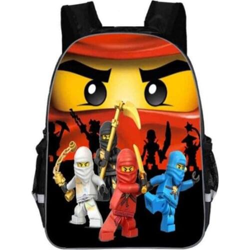 11/13/16 Inch ninjago Game School Bags for Kindergarten Children kids School Backpack for Girls Boys Childrens Backpacks