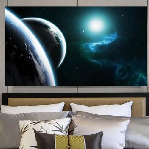 Galaxy Diamond embroidery full drill mosaic picture of rhinestones 5d diy diamond painting Earth Space universe scenery,EE1658