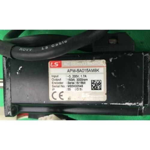 APM-SA015AM8K 200V 150W USED one , Servo Motor , Good Working