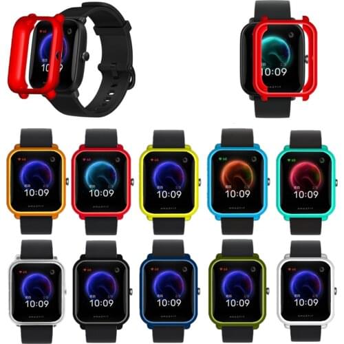 TPU Soft Full Edge Protector Smartwatch Case Shell Frame For Amazfit BIP S/Lite/U/Pro GTS 2 Mini Watch Protective Bumper Cover