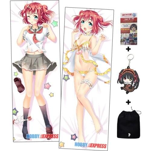 Hobby Express Dakimakura Japanese Otaku Waifu Hugging Body Pillow Cover Ruby Kurosawa LLS!! ADP89041
