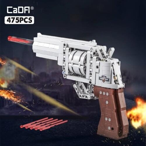 Toy Desert Eagle Pistol MK23 Pistol Submachine Gun Military Educational Building Blocks for Technical City Police Swat Gun Toys