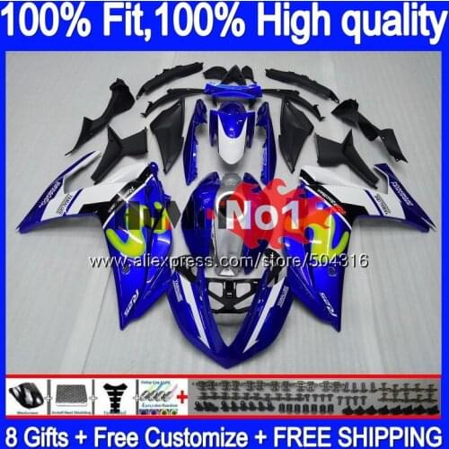 Injection For YAMAHA YZF R3 R25 R3 R 25 YZF-R3 YZFR25 55MC.8 Movistar Blue YZF-R25 YZFR3 2014 2015 2016 2017 14 15 16 17 Fairing