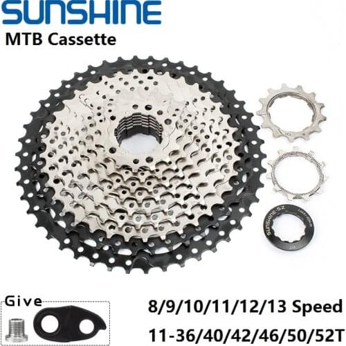 Mountain Bike Freewheel 8 9 10 11 12 Speed 11-32/36/40/42/46/50/52T velocidade Bicycle Flywheel MTB Cassette K7 for Shimano HG
