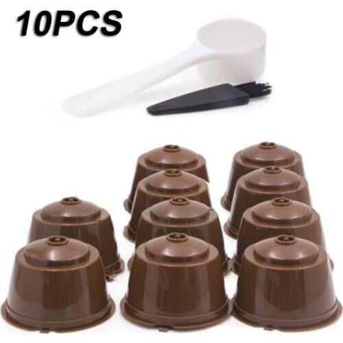 Machines Coffee Capsules Kitchen Set For Nescafe Dolce Gusto Reusable Pods Cups
