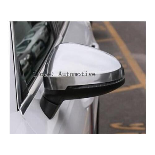 2pcs Car Rear View Rearview Mirror Caps For Audi A4 S4 RS4 B9 2016 2017 & A5 S5 RS5 2017 Replacement Cover Trim