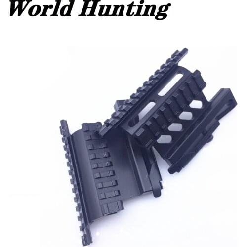 New Picatinny Weaver AK Serie Side Mount Rail Quick QD 20mm picatinny Detach Double Side AK Scope Sight Mount Bracket Rifle