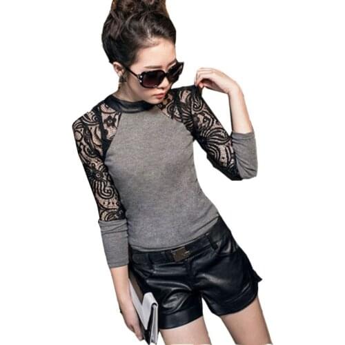 Женские трикотажные рубашки OLGITUM China At AliExpress