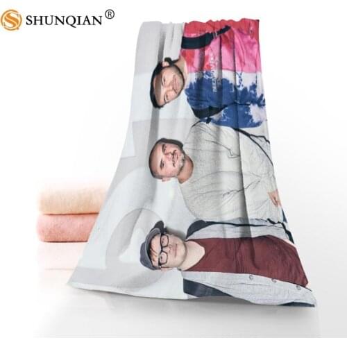 Face Towel/Bath Towel Custom Fall out boy Microfiber Hair/Face/Shower Towels Size 35x75cm, 70x140cm
