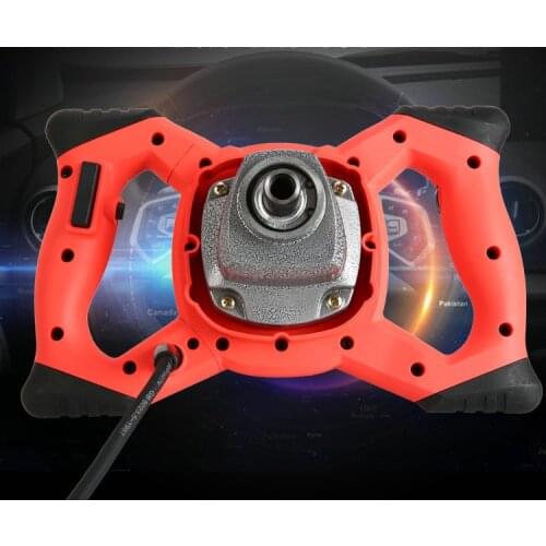 AC220V 2600W Handheld Electric Mixer Stainless Steel Stirrer Suitable for mixing of cement,mixed soil,chemical liquid,paint,etc