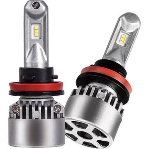 All in one H8 H11 H16 LED Fog Lamps LED With Fan LED Cars Bulbs High Brightness 5000LM 50W White or Yellow Light