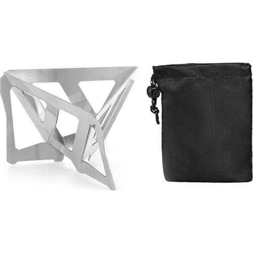 1PCS Coffee Drip Rack Outdoor Camping Folding Funnel Filter Rack Coffee Grounds Filter Holder Filter Rack Stand For Coffee Tea