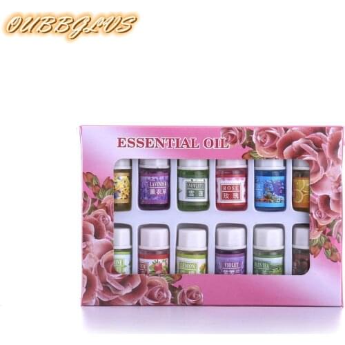 12 Kinds Of Fragrances Aromatherapy Essential Oils Organic Phytotherapy Aromatherapy 3ML/Bottle For Humidifier