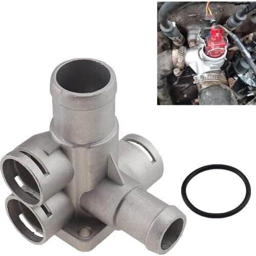 037121132B Aluminium Engine Cooling Radiator Coolant Hose Quick Connector For VW Passast Golf Transporter Je.tta 037 121 132B