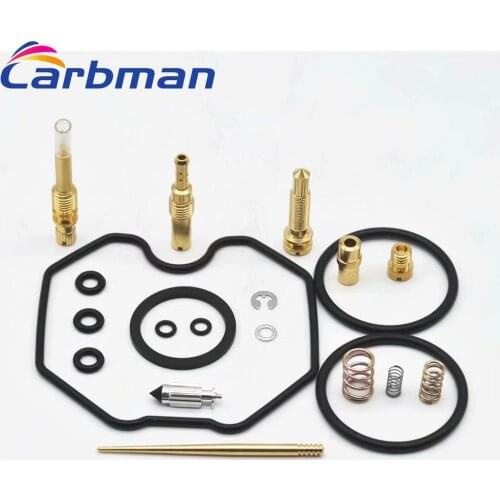 Carbman Carburetor Repair Kit For Honda 2001 2002 2003 2004 2005 TRX 250EX 250 EX Sportrax Replacement Parts