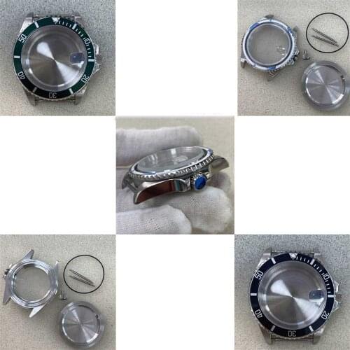 40MM Aluminum Ring Watch Case for NH35/4R36/7S Watch Movement Watch Shell Modification Kits