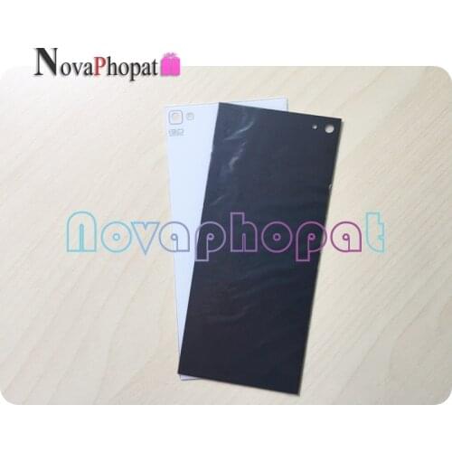 Novaphopat Black/White housing Glass Lens For Fly IQ4511 Tornado One Octa Back Housing Battery door Glass Back Cover + tracking