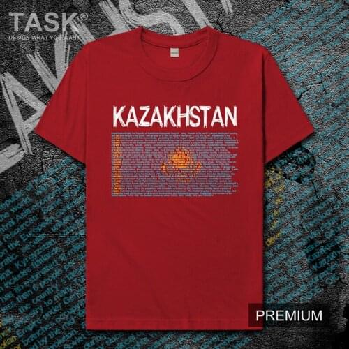 Kazakhstan Kazakh Kazakhstani KAZ mens t shirt new Tops t-shirt Short sleeve clothes sweatshirt national team country summer
