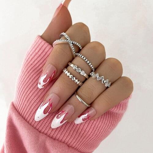 Matching rings set for women anillo bagues bohemian jewelry teen girls sieraden accesorios mujer fashion 2021 bijoux lgbt gift