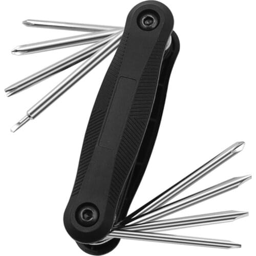 H58B 8 in 1 Screwdriver Combination Set Folding Screw Driver Torx Screwdriver Tools