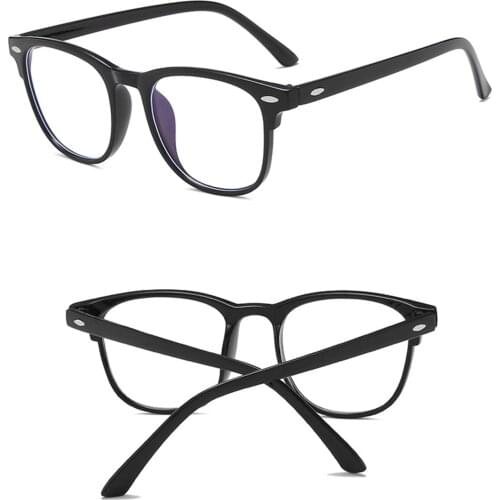 Gafas Anti-blue Rays Glasses Ultralight Reduces Eye Strain Optical Eye Glasses Vintage Eyeglasses Flat Mirror Gafas De Sol Mujer