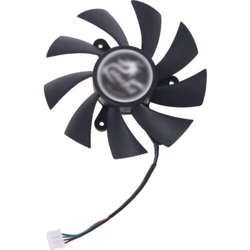 75mm 85mm 4pin Cooler Video Card Cooling Fan for iGame GeForce GTX 1070Ti 1080