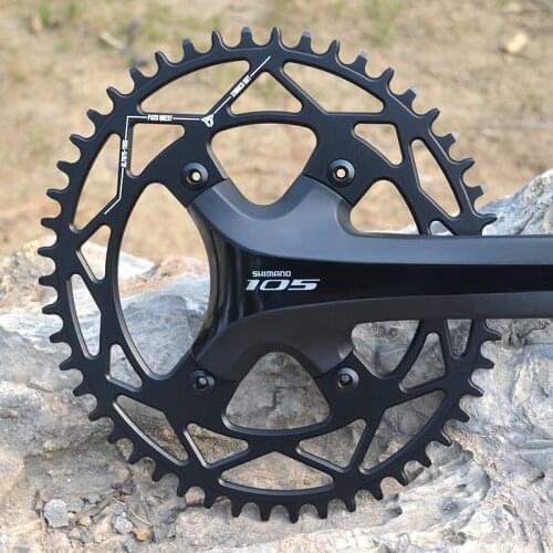 The PASSQUEST 110BCD four-claw is suitable for Shimano R2000 / R3000 / 5800/6800 / DA9000 single disc without losing the positiv