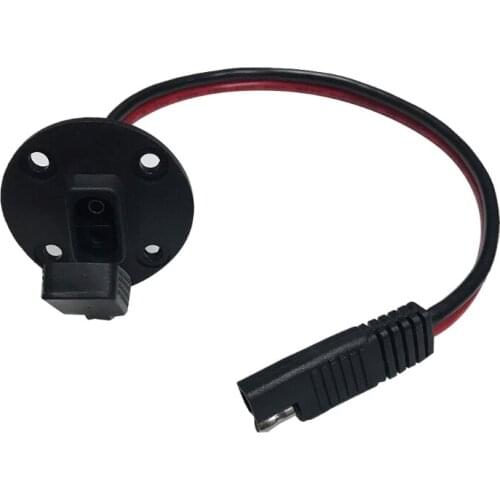 SAE 2 hole 4 hole SAE wire with fixing screw hole Chassis assembled waterproof cover SAE to SAE male to female connector T3EF