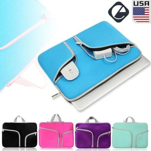 Universal Laptop Sleeve Case Carry Bag for Macbook Air Pro Lenovo Dell 13" 15 11