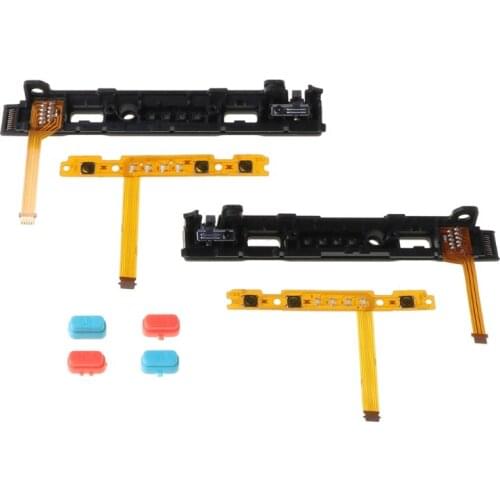 1 Set Original Complete Right Left Slider for Switch NS Replacement Controller Rail Assembly