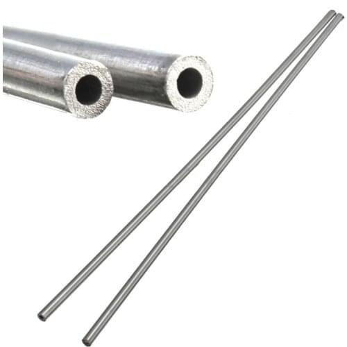 5pcs 304 Stainless Steel Capillary Tube Pipe Wire Protection Tube OD 4mm X 3mm ID Length 250mm