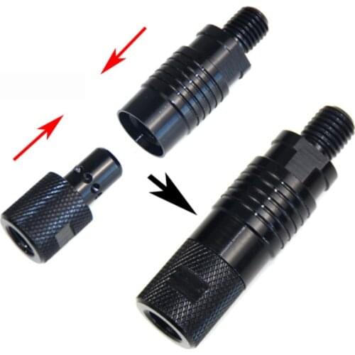 Stainless Steel Bracket Adapter M3/8 Threaded Connector Ground Plug Bracket Fishing Tool Carp Fishing Alarm Accessories