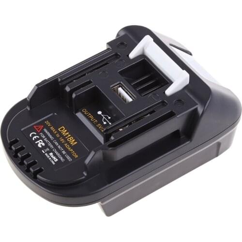 Electric Tools Accessories DM18M Power Battery Adapter Compatible with Bl1830 Bl1850 Battery Converter Connector