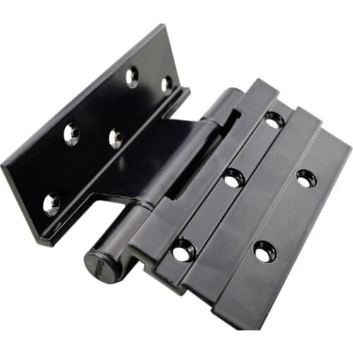 Aluminum alloy Door and Window Hinge Not Rusty and Dark Rotating Shaft Folding Flat Open Door Hinges