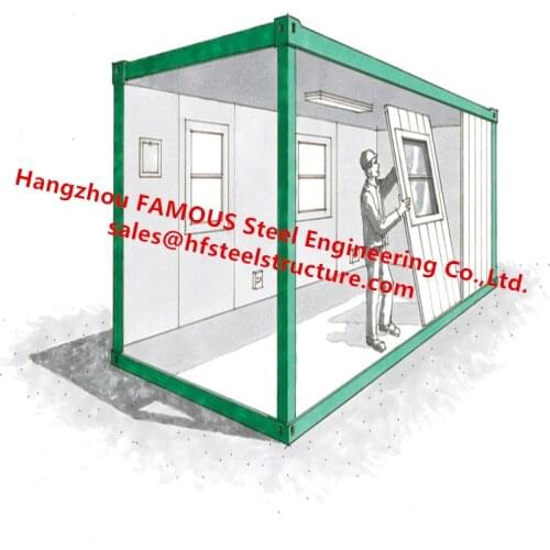 China Manufacturer Flat Pack Container Units Shipping Container Conversion Homes Mobile And Park Homes