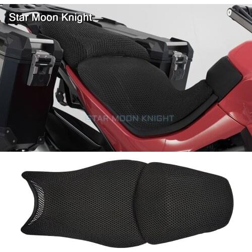 Motorcycle Anti-Slip 3D Mesh Fabric Seat Cover Breathable Waterproof Cushion For DUCATI Multistrada 1260 1260S MTS 1200 S 1200s