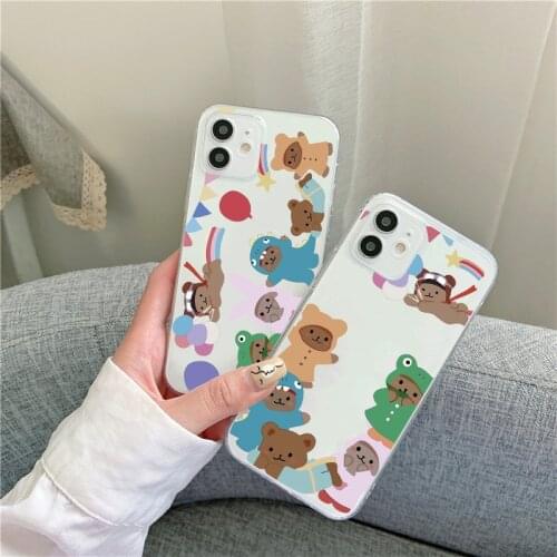 TPU Cartoon Cases For Samsung Galaxy A51 A22 A52 A21s A70 A72 A50 A30S A50s S21 Ultra S30 S20 FE S10 Lite S11e S8 S9 Plus Fundas