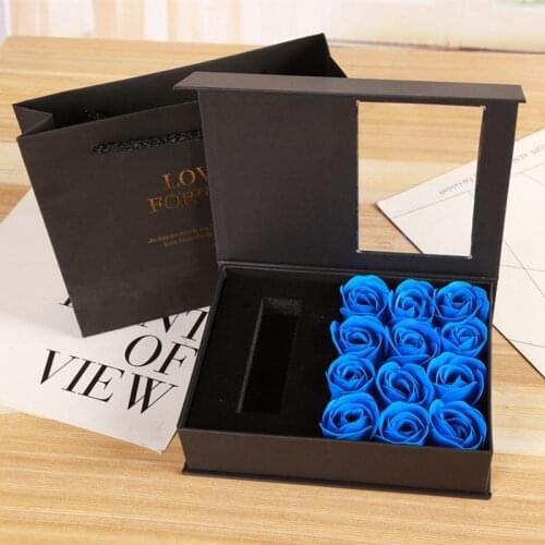 Soap Flower Design Lipstick Perfume Packaging Decor Storage Container ValentineS Day Party Essential Gift Box Christmas Gift