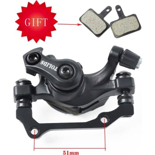 MTB Bike Alloy Mechanical Disc Brake rotor 160 180 MM Calipers Clip Rotor Set Front Rear Mountain Bicycle Parts