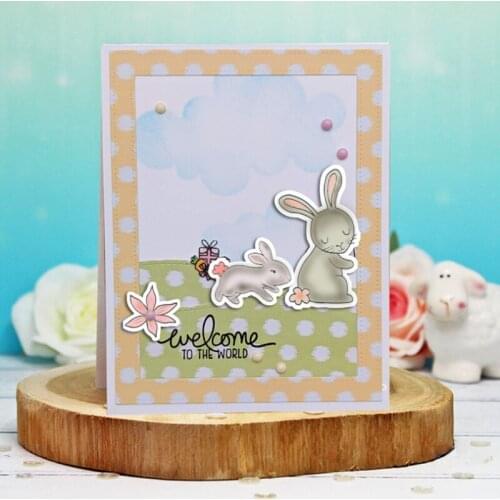 Easter Sheep Bunny Transparent Clear Silicone Stamp Seal DIY Scrapbook Rubber Stamping Coloring Embossing Diary Decor Reusable
