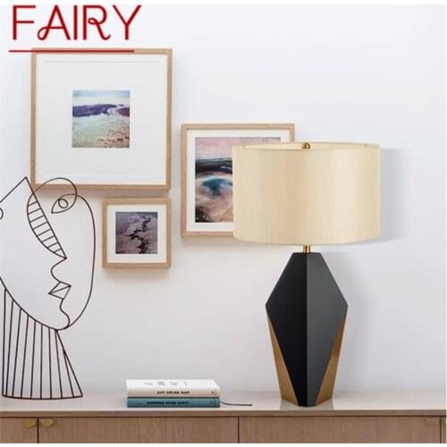 FAIRY LED Lamps For Modern Bedroom Desk Lights Home Decorative E27 Dimmer Paint Table Light Foyer Living Room Office