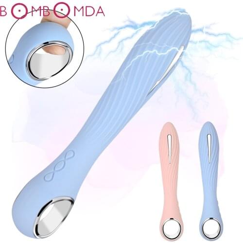 Vibrators For Women Dildo G Spot Magic Wand Vibrator Vagina Clitoris Stimulator Female Massager Masturbation Electric Sex Toys