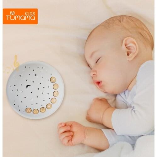 Sleep Sound Machine USB Rechargeable Timed Shutdown Colorful Light White Noise Machine For Sleeping Relaxation For Baby