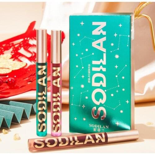 3pcs/set Velvet Matte Lip Glaze Set Waterproof Sweat Resistant Easy Color Lip Glaze Long-lasting Liquid Lipstick Cosmetic TSLM2