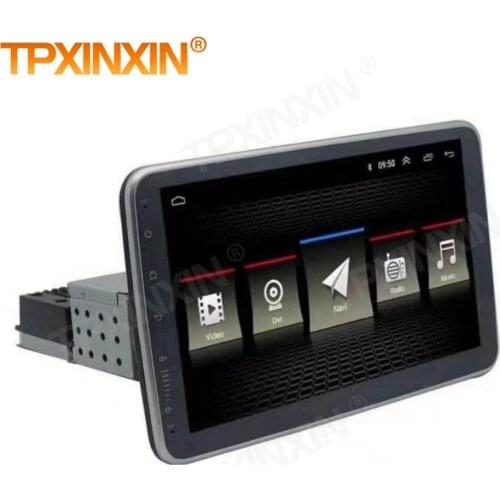 10 inch Android 10.0 Car Multimedia Player Revolve Universal GPS Navigation Headunit Auto Radio Audio Stereo Support Head Unit