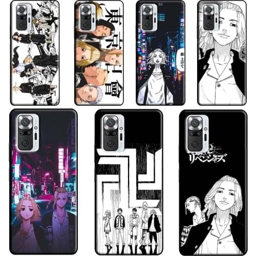Anime Tokyo Revengers For Xiaomi Redmi Note 8 9 Pro Note 10 Pro 8T 9S Case Cover For Redmi 9T 9A 9C 7A 8A K40