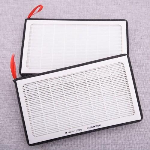CITALL 2Pcs Car Cabin HEPA Air Filter with Activated Carbon Fit for Tesla Model 3 2017 2018 2019 2020