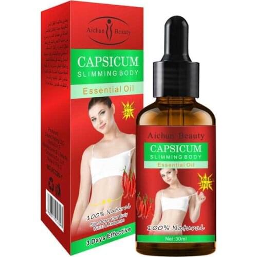 Slimming Essential Oil Weight Loss Leg Body Waist Fat Burning Massage For Men Women EK-New