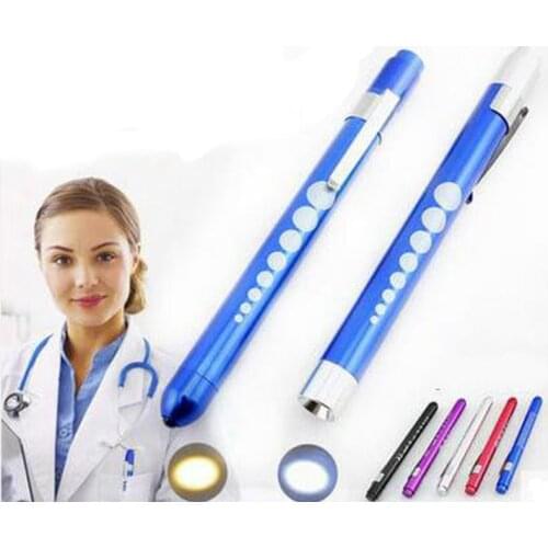 Surgeons manual eye pupil pen lamp oral ent inspection commonly used pen LED light massage instrument